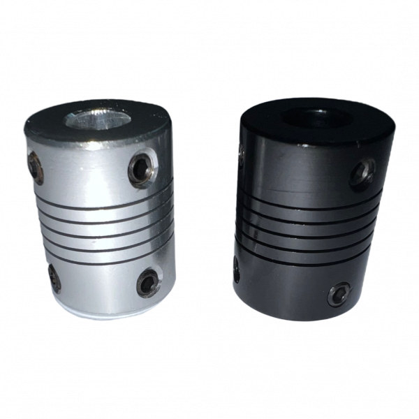 Ender Flexible Aluminium 5mm To 8mm Stepper Motor To Rod Coupler