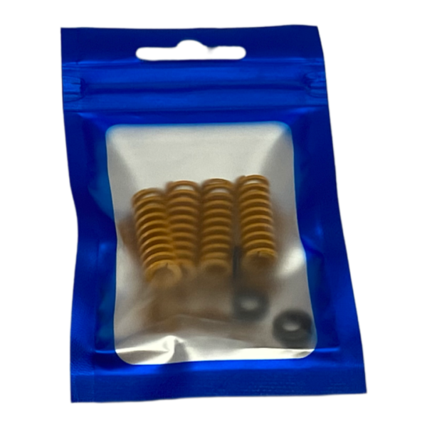 Creality Ender CR 4x Yellow Hot Bed Springs 58% Compression And Spacer Kit 1 Pack