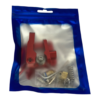 Ender CR Red Anodised Aluminium Single Gear Extruder Kit 1