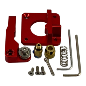 Ender CR Red Anodised Aluminium Single Gear Extruder Kit