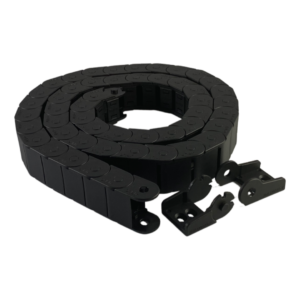 Drag Chain 20mm x 15mm x 1m With Semi Enclosed End Connectors