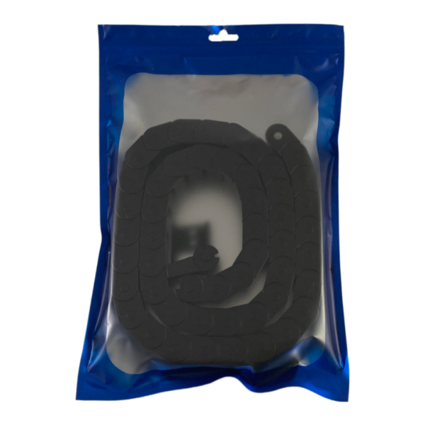 Drag Chain 20mm x 15mm x 1m With Semi Enclosed End Connectors 1
